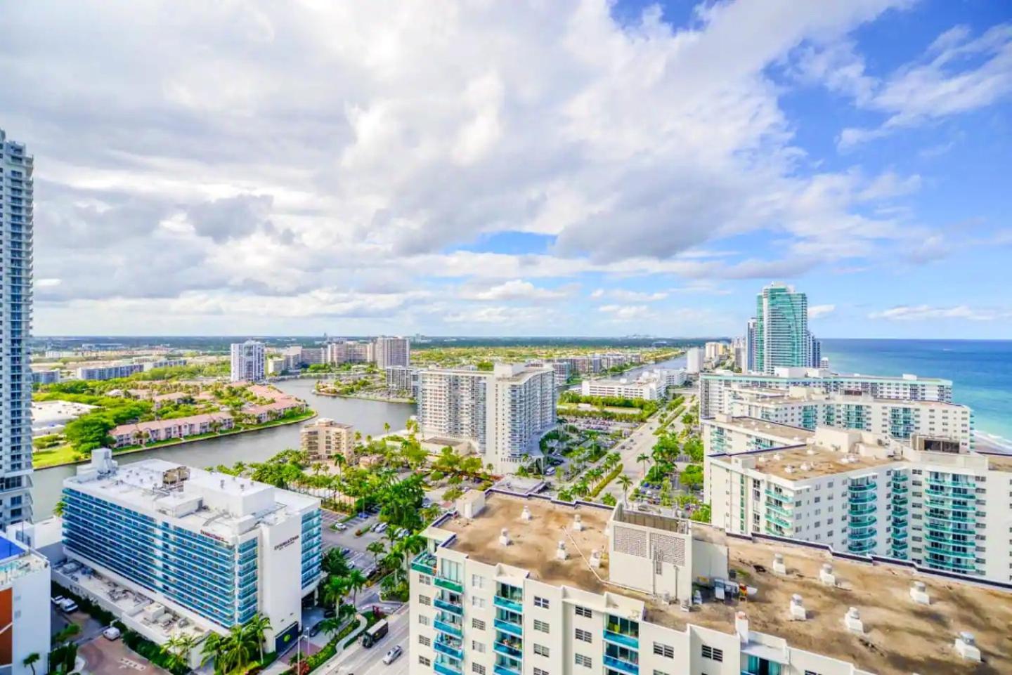 Wonderful 2/2 Condo W Ocean View At Hyde Beach Hollywood Exterior photo