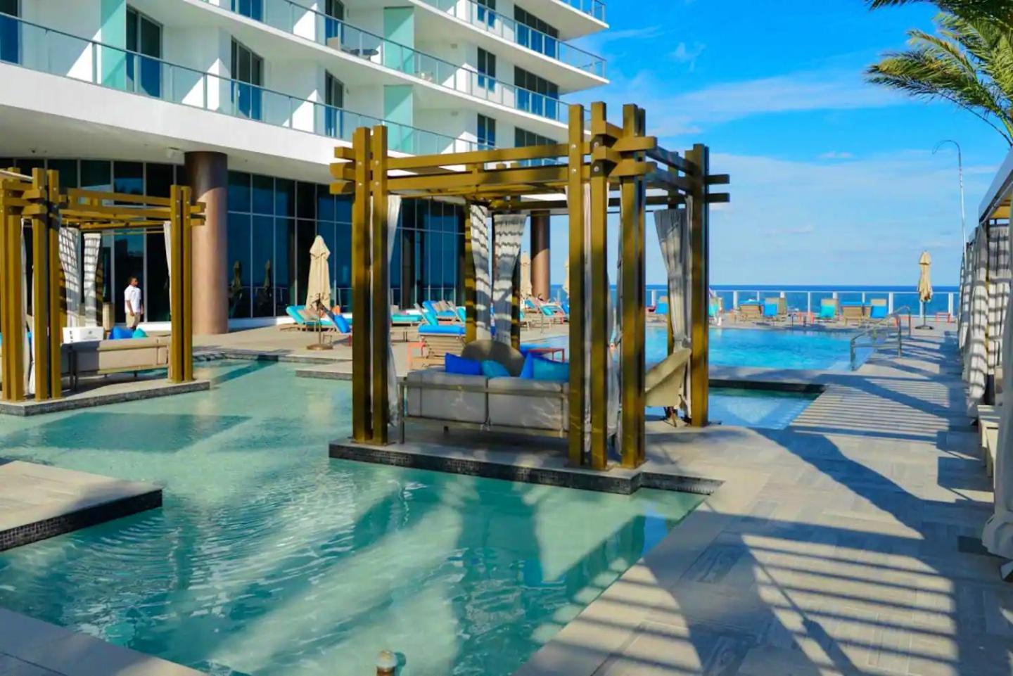 Wonderful 2/2 Condo W Ocean View At Hyde Beach Hollywood Exterior photo