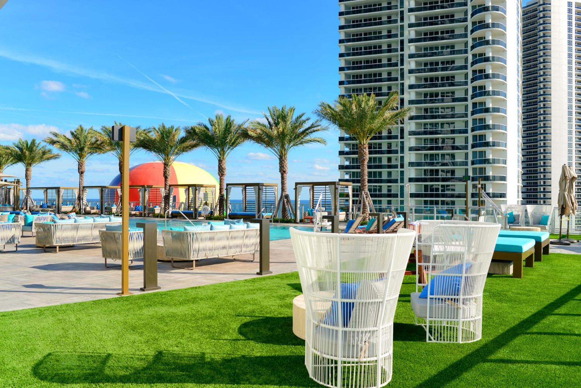 Wonderful 2/2 Condo W Ocean View At Hyde Beach Hollywood Exterior photo
