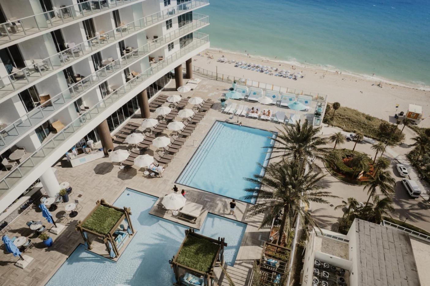 Wonderful 2/2 Condo W Ocean View At Hyde Beach Hollywood Exterior photo
