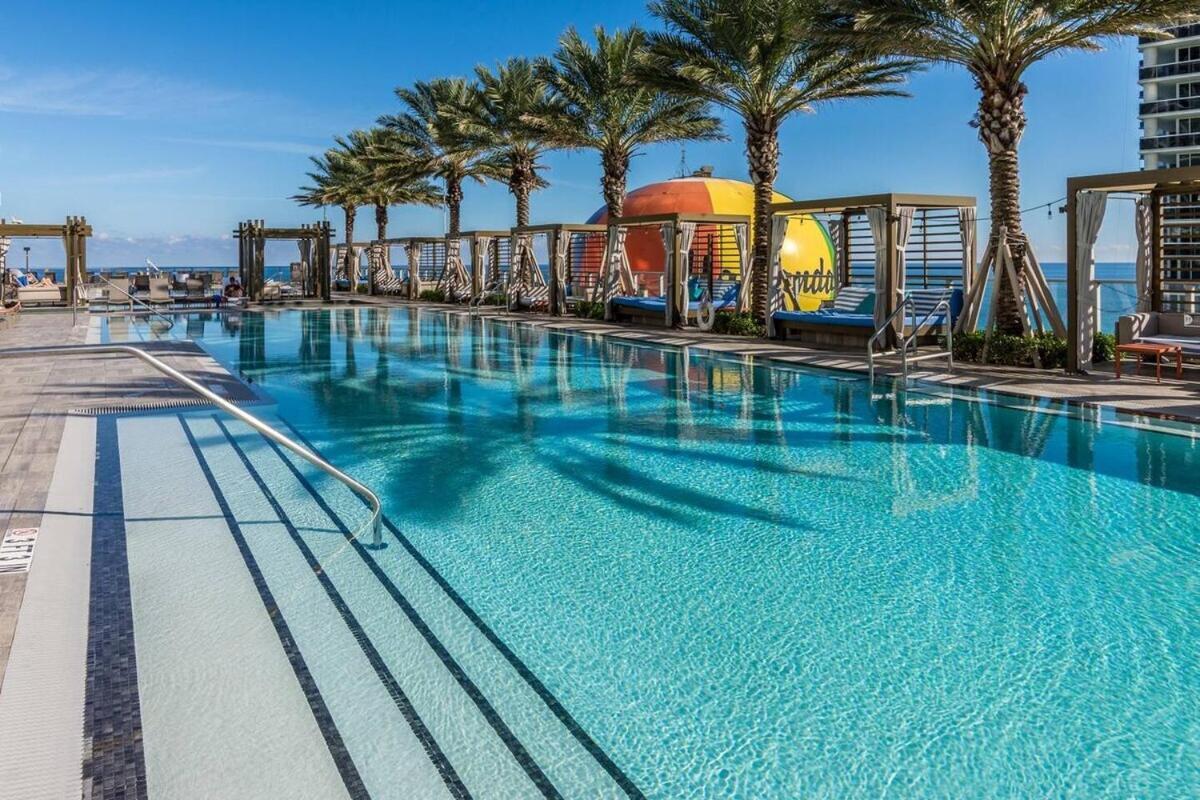 Wonderful 2/2 Condo W Ocean View At Hyde Beach Hollywood Exterior photo